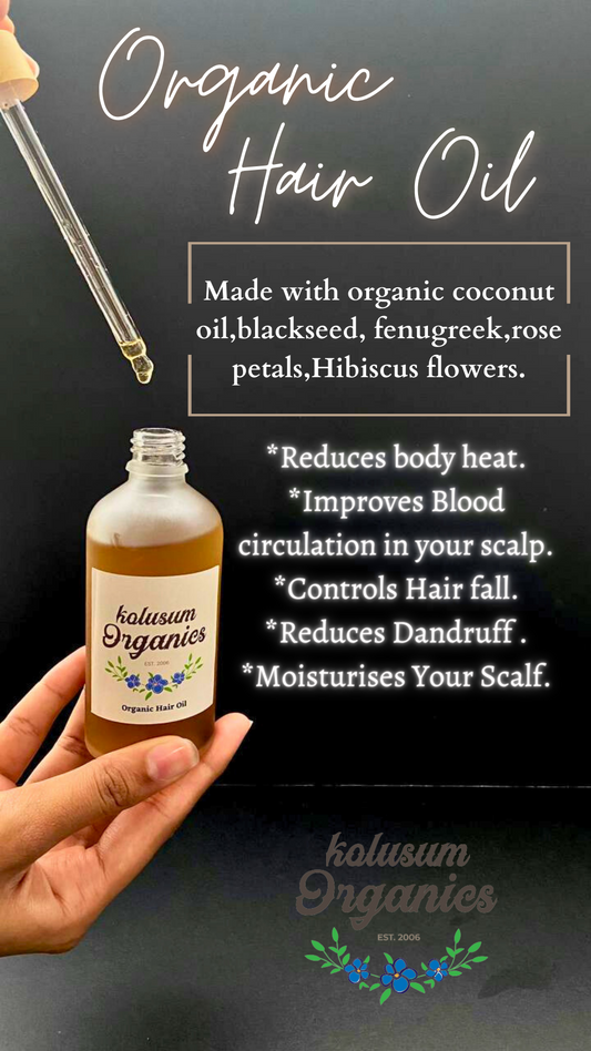Organic Hair Oil